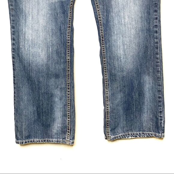 T.k. Axel medium wash slim straight jeans size 32 X 32 - Picture 3 of 16